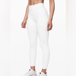 Lululemon Wunder Under High-Rise Tight - Double Lined White